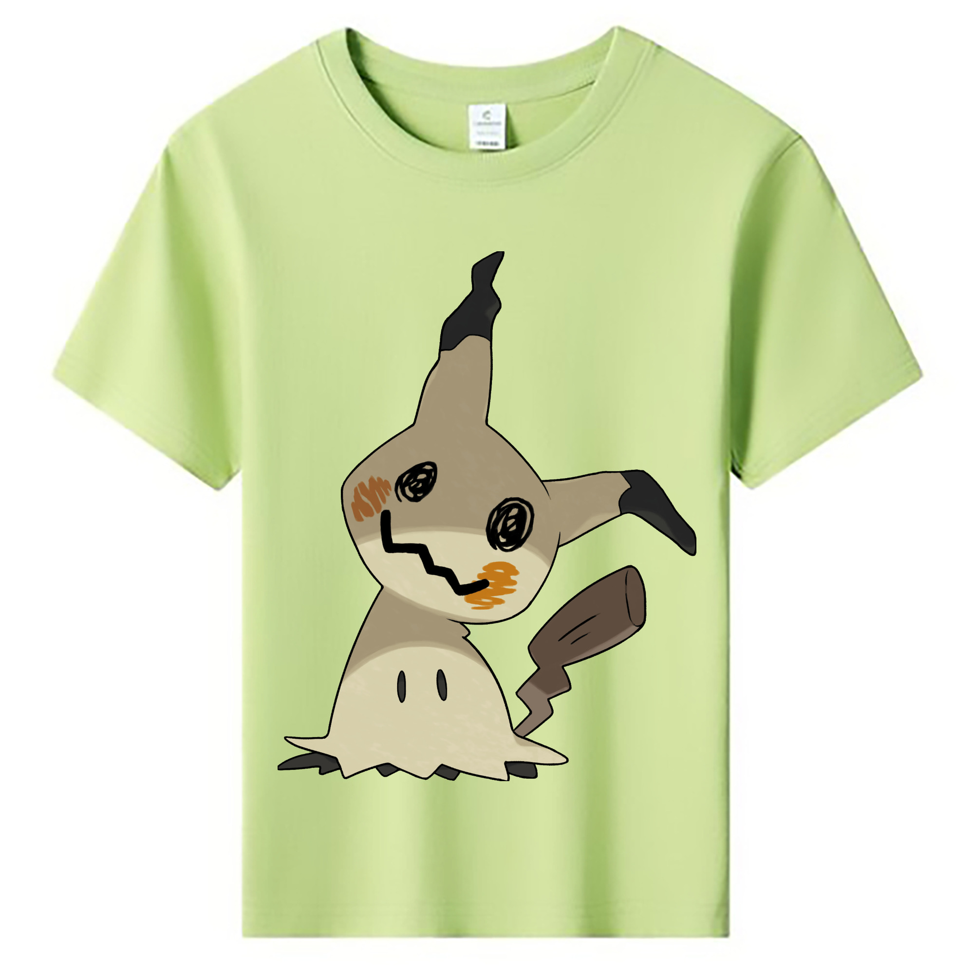 （画像用） ポケットモンスター Pokémon 綿100％キッズTシャツ（フロントプリント）